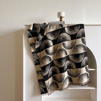 Women's Simple Style Geometric Polyester Scarf sku image 1