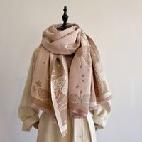 Women's Simple Style Geometric Polyester Scarf main image 5