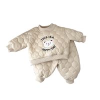 Simple Style Cartoon Cotton Baby Clothing Sets main image 5