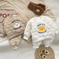 Einfacher Stil Karikatur Baumwolle Baby Kleidung Sets main image 1