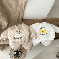 Simple Style Cartoon Cotton Baby Clothing Sets main image 4