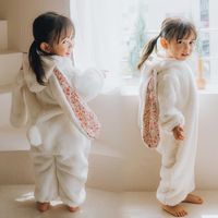 Casual Retro Solid Color Polyester Baby Rompers sku image 12