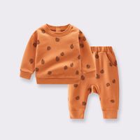Casual Solid Color Cotton Baby Rompers sku image 14