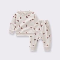 Casual Solid Color Cotton Baby Rompers sku image 18