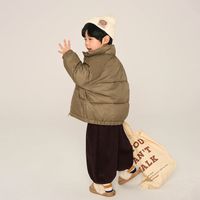 Simple Style Solid Color Polyester Nylon Boys Outerwear main image 4