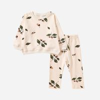 Simple Style Color Block Cotton Baby Clothing Sets sku image 17