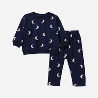 Simple Style Color Block Cotton Baby Clothing Sets sku image 13