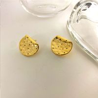1 Pair Simple Style Geometric Copper Ear Studs main image 3