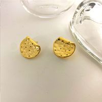 1 Pair Simple Style Geometric Copper Ear Studs sku image 1