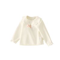 Cute Solid Color Bow Knot Cotton Hoodies & Sweaters main image 2