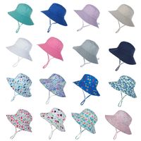 Children Unisex Cartoon Style Cute Solid Color Printing Bucket Hat main image 5