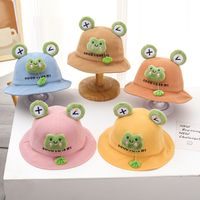 Children Unisex Simple Style Animal Jacquard Bucket Hat main image 1