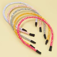 Women's French Style Simple Style Colorful Plastic Sequins Hair Band main image 4