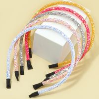 Women's French Style Simple Style Colorful Plastic Sequins Hair Band sku image 1