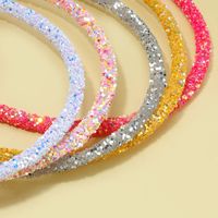 Women's French Style Simple Style Colorful Plastic Sequins Hair Band main image 6