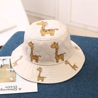 Children Unisex Cute Animal Printing Bucket Hat sku image 1