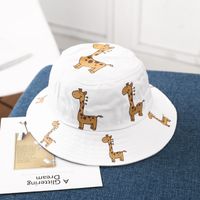 Children Unisex Cute Animal Printing Bucket Hat sku image 4