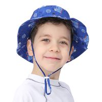Children Unisex Vacation Solid Color Bucket Hat main image 2