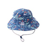 Mädchen Einfacher Stil Klassischer Stil Farbblock Drucken Bucket Hat main image 4