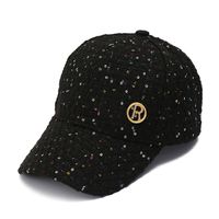 Women's Classic Style Color Block Curved Eaves Baseball Cap sku image 1