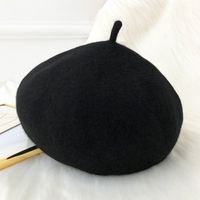 Women's Classic Style Solid Color Eaveless Beret Hat sku image 1