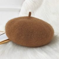 Women's Classic Style Solid Color Eaveless Beret Hat sku image 8