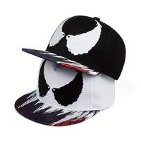 Unisexo Gracioso Dibujos Animados Aleros Planos Gorra De Beisbol main image 6