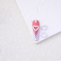 Valentine's Day Sweet Simple Style Heart Shape Plastic Nail Patches 10 Pieces sku image 6