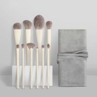 Simple Style Commute Artificial Fiber Plastic Handgrip Makeup Brushes 1 Set main image 6