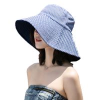 Women's Vacation Solid Color Big Eaves Bucket Hat main image 2