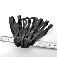 Solid Color Large Black Elastic Thickness Rubber Band main image 4