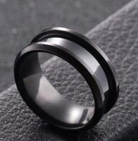 Simple Style Commute Heart Shape Stainless Steel Polishing Men's Rings sku image 3