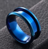 Simple Style Commute Heart Shape Stainless Steel Polishing Men's Rings sku image 8