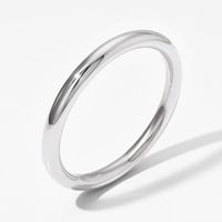Elegant Simple Style Circle Stainless Steel Plating 18k Gold Plated Bangle main image 6