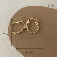 1 Paire Style Simple Carré Forme De Cœur Noeud D'arc Émail Placage Incruster Alliage Pierres Précieuses Artificielles Perles Artificielles Strass Plaqué Or 14k Boucles D'oreilles Boucles D'oreilles main image 4