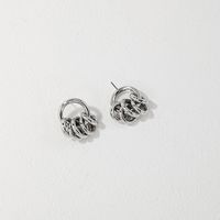 1 Pair Simple Style Geometric Plating Alloy Drop Earrings sku image 2