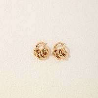 1 Pair Simple Style Geometric Plating Alloy Drop Earrings sku image 1