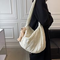 Women's Nylon Solid Color Vacation Square Zipper Shoulder Bag main image 1