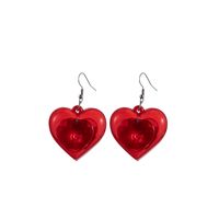 1 Pair Sweet Heart Shape Plastic Ear Hook main image 2