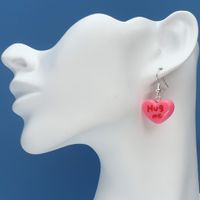 1 Pair Sweet Heart Shape Plastic Ear Hook main image 3