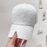 Unisex Casual Simple Style Commute Letter Embroidery Printing Curved Eaves Baseball Cap sku image 3