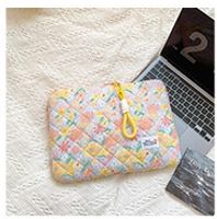 Women's Oxford Cloth Ditsy Floral Cute Square Zipper Laptop Bag sku image 3