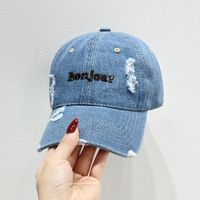 Unisex Casual Commute Letter Embroidery Curved Eaves Baseball Cap main image 1