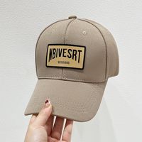 Unisexe Décontractée Commuer Lettre Broderie Avant-toit Incurvé Casquette De Baseball sku image 4