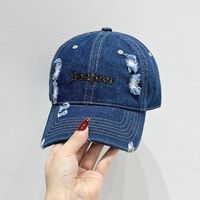 Unisex Casual Commute Letter Embroidery Curved Eaves Baseball Cap main image 10