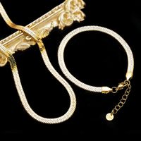 304 Stainless Steel 18K Gold Plated Elegant Luxurious Plating Inlay Solid Color Resin Bracelets Earrings Necklace main image 7