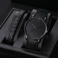 Casual Geometric Buckle Quartz Men's Watches main image 1