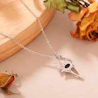 Ig Style Vintage Style Animal Deer Copper Plating Inlay Natural Stone Zircon Pendant Necklace main image 6