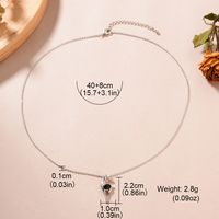 Ig Style Vintage Style Animal Deer Copper Plating Inlay Natural Stone Zircon Pendant Necklace main image 2