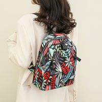One Size Solid Color Casual Holiday School School Backpack main image 4